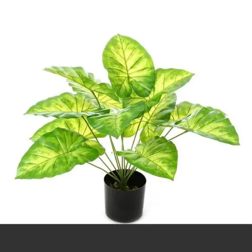 Green Yellow Leaf Artificial
