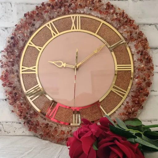 Resin wall clock