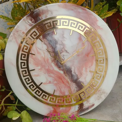 Resin wall clock
