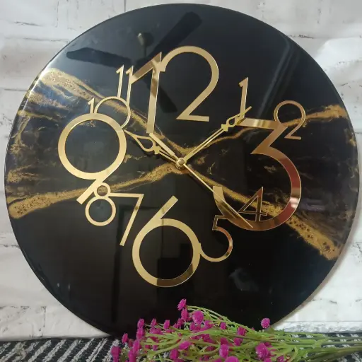 Resin wall clock