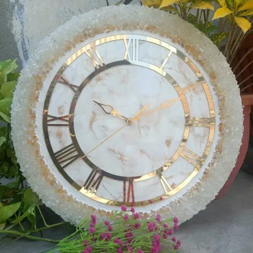 Resin wall clock